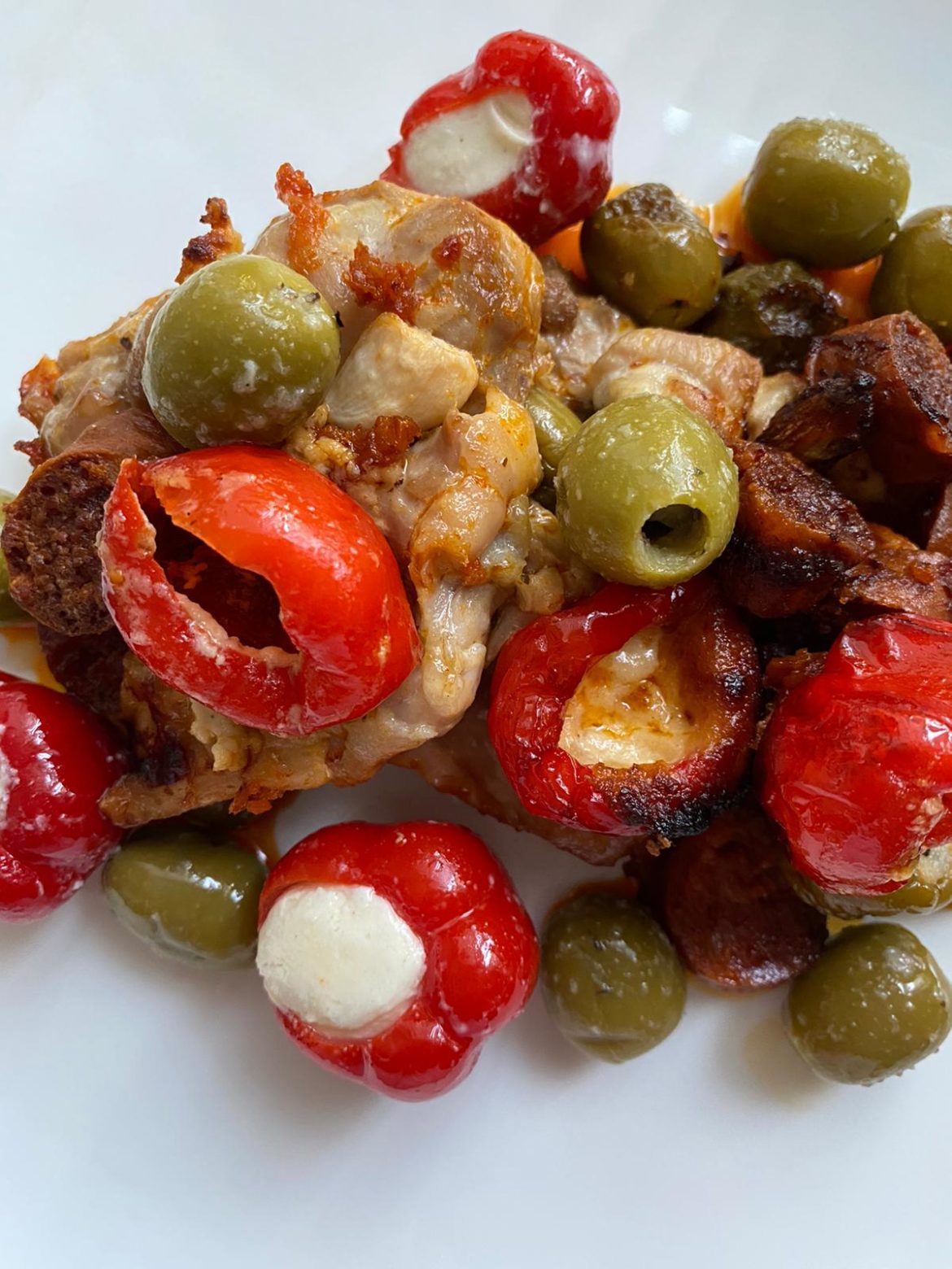 Spaanse ovenschotel na